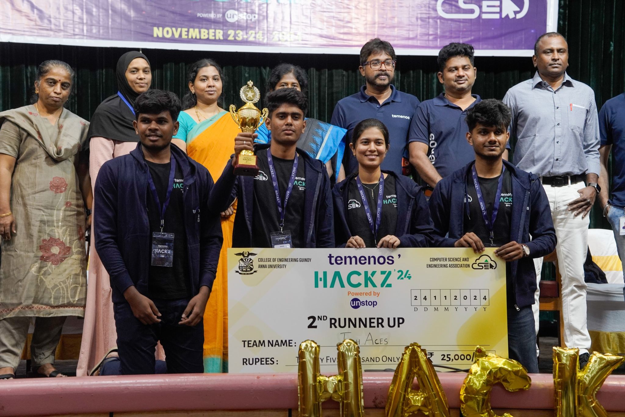 CEG Hackathon 2nd Runner Up